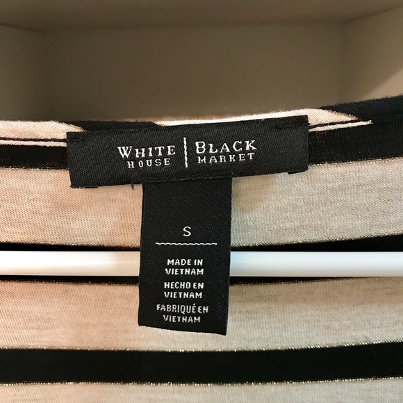 WHBM Striped Blouse - Picture 2 of 3